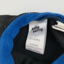 Load image into Gallery viewer, Boys Baby Berry, fleece long sleeve pyjama top, GUC, size 0,  
