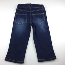 Load image into Gallery viewer, Girls H&amp;T, stretch denim jeans, adjustable, GUC, size 5