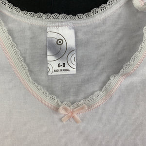 Girls Target, soft feel t-shirt / top, EUC, size 6-8,  