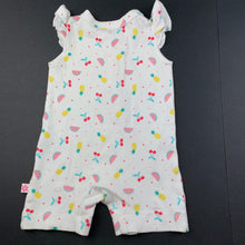 Load image into Gallery viewer, Girls Marquise, soft cotton romper, FUC, size 0000,  