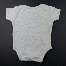 Load image into Gallery viewer, unisex Target, grey soft cotton bodysuit / romper, GUC, size 000,  