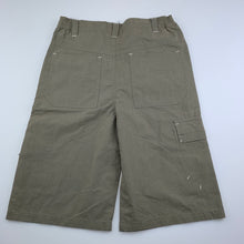 Load image into Gallery viewer, Boys KidsWorld, khaki lightweight long shorts, L: 50cm, GUC, size 8,  