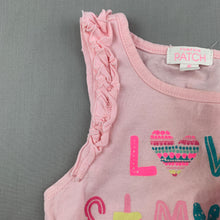 Load image into Gallery viewer, Girls Pumpkin Patch, pink cotton singlet top, FUC, size 5,  