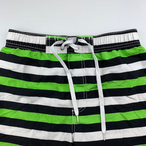 Boys L&D, striped lightweight board shorts, elasticated, GUC, size 12,  