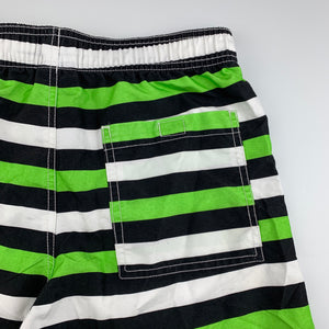 Boys L&D, striped lightweight board shorts, elasticated, GUC, size 12,  