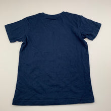Load image into Gallery viewer, Girls Giordano Jnr, navy cotton t-shirt / top, EUC, size 8-10,  