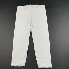 Load image into Gallery viewer, Girls H&amp;M, organic cotton blend cropped leggings, Inside leg: 35cm, EUC, size 9,  