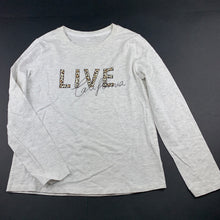 Load image into Gallery viewer, Girls Target, organic cotton blend long sleeve top, GUC, size 9,  