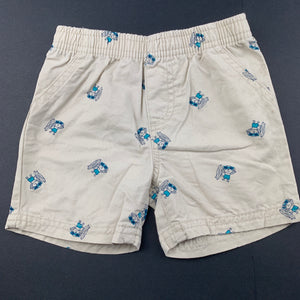 Boys Babies R Us, lightweight cotton shorts, elasticated, EUC, size 00,  