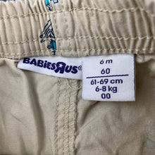 Load image into Gallery viewer, Boys Babies R Us, lightweight cotton shorts, elasticated, EUC, size 00,  