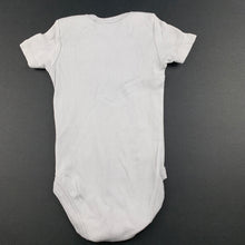 Load image into Gallery viewer, Boys Pekkle, grey cotton bodysuit / romper, surf, GUC, size 00,  