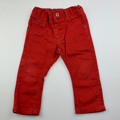 Boys Next, cotton casual pants, adjustable, GUC, size 0,  