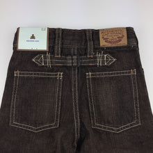 Load image into Gallery viewer, Boys Gap, dark brown denim pants, adjustable, NEW, size 2