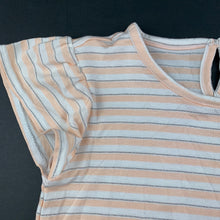 Load image into Gallery viewer, Girls Anko, lightweight stretchy striped top, EUC, size 6,  
