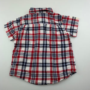 Boys The Place, lightweight cotton short sleeve shirt, FUC, size 2,  