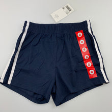 Load image into Gallery viewer, Girls KID, navy cotton shorts, elasticated, NEW, size 8,  