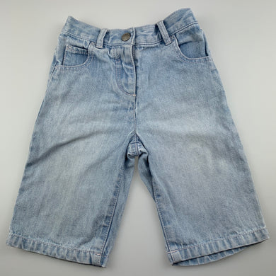 Girls Next, blue denim shorts, elasticated, GUC, size 1,  