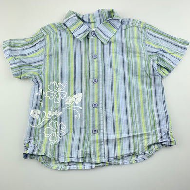 Boys Target, lightweight cotton short sleeve shirt, GUC, size 0,  