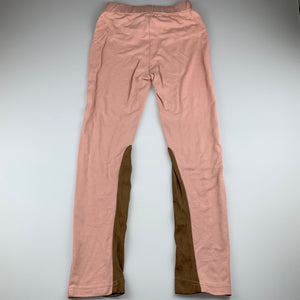 Girls Pumpkin Patch, pink jodhpur leggings / pants, adjustable, Inside leg: 62cm, FUC, size 11,  