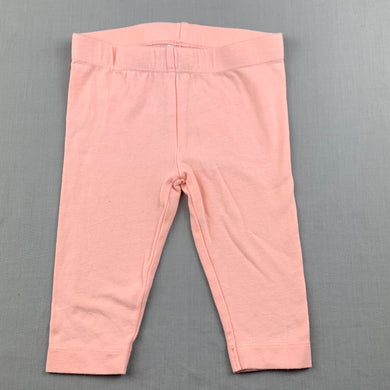 Girls Kids & Co, pink stretchy leggings / bottoms, EUC, size 00,  