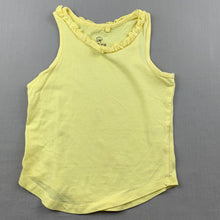 Load image into Gallery viewer, Girls Favourites, yellow organic cotton top, EUC, size 4,  