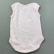 Load image into Gallery viewer, Girls Baby Berry, pink cotton singletsuit / romper, EUC, size 0000,  