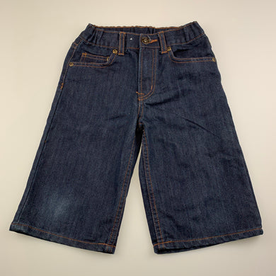 Boys Target, dark denim shorts, adjustable, GUC, size 5,  