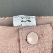 Load image into Gallery viewer, Girls B Collection, cropped stretch cotton pants, adjustable, Inside leg: 22.5cm, FUC, size 4,  