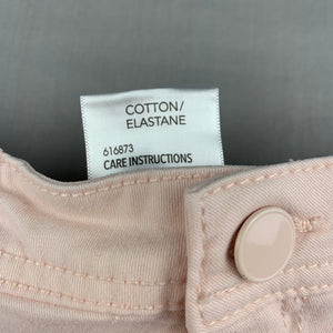 Girls B Collection, cropped stretch cotton pants, adjustable, Inside leg: 24cm, EUC, size 5,  