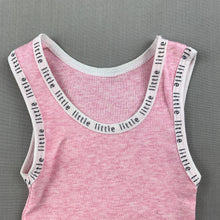 Load image into Gallery viewer, Girls Kids &amp; Co, pink cotton singlet top, GUC, size 0000,  