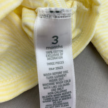 Load image into Gallery viewer, Girls Carters, striped cotton bodysuit / romper, FUC, size 000,  