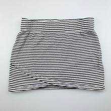 Load image into Gallery viewer, Girls Clothing &amp; Co, striped stretchy skirt, elasticated, L: 25cm, GUC, size 8,  