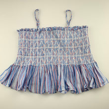 Load image into Gallery viewer, Girls Tilii, cute stretchy summer cropped top, GUC, size 10,  