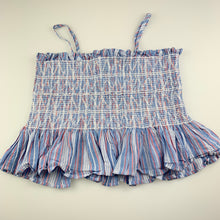 Load image into Gallery viewer, Girls Tilii, cute stretchy summer cropped top, GUC, size 10,  