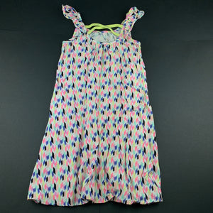 Girls Target, lightweight summer casual dress, GUC, size 6, L: 61cm