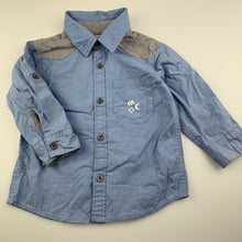 Load image into Gallery viewer, Boys Marie Claire, lightweight cotton long sleeve shirt, GUC, size 1,  