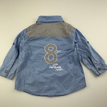 Load image into Gallery viewer, Boys Marie Claire, lightweight cotton long sleeve shirt, GUC, size 1,  