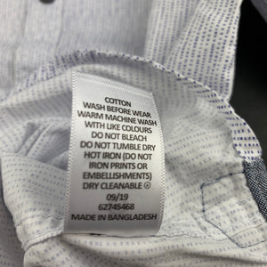 Boys Target, lightweight cotton short sleeve shirt, FUC, size 7,  