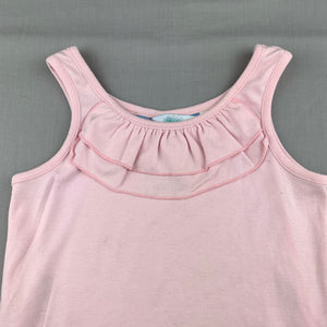 Girls Tilii, pink pyjama singlet top, FUC, size 8,  