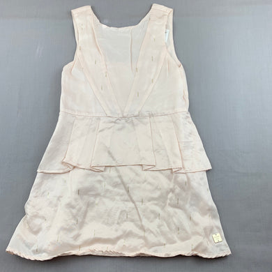 Girls Carrement Beau, lined lightweight party dress, EUC, size 5, L: 54cm