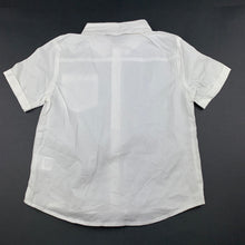 Load image into Gallery viewer, Boys Shein, lightweight cotton short sleeve shirt, bow tie attached, EUC, size 9,  