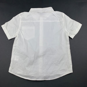 Boys Shein, lightweight cotton short sleeve shirt, bow tie attached, EUC, size 9,  