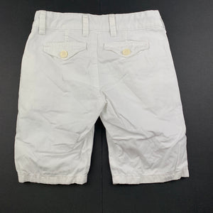 Boys LC Waikiki, white cotton shorts, adjustable, GUC, size 2-3,  