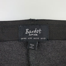 Load image into Gallery viewer, Girls Bardot Junior, grey stretchy pants, elasticated, Inside leg: 59cm, EUC, size 10,  