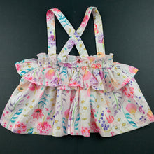 Load image into Gallery viewer, Girls Kidding Around, lightweight floral skirt, elasticated, EUC, size 00,  
