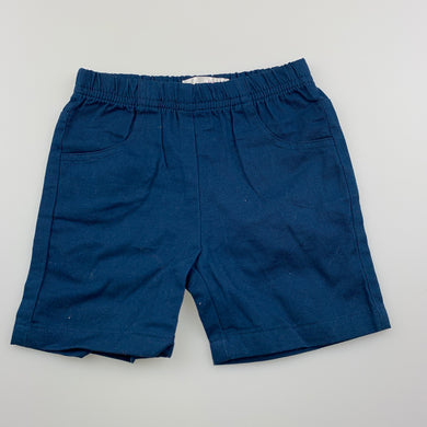 Boys Skylark Kids, lightweight cotton shorts, elasticated, EUC, size 00,  