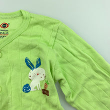 Load image into Gallery viewer, unisex ZERO, lightweight cotton long sleeve top, rabbit, EUC, size 0000,  