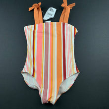 Load image into Gallery viewer, Girls Anko, striped swim one-piece, NEW, size 3,  
