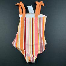 Load image into Gallery viewer, Girls Anko, striped swim one-piece, NEW, size 3,  
