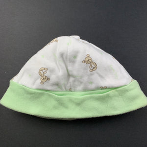 unisex Target, cotton beanie / hat, teddy bears, GUC, size 000-00,  